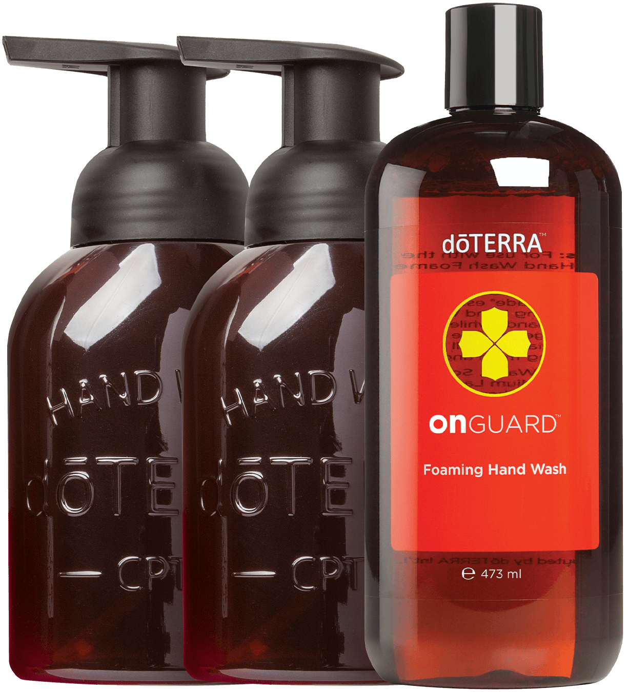 Doterra On Guard habzó kézmosó + 2 db adagoló